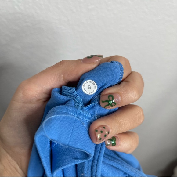 Lululemon Align Blue Crop Tank Top Size 8 - Picture 2 of 3